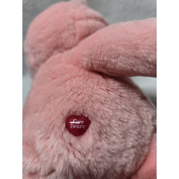 Care Bears PINK CHEER 13" Plush Stuffed Animal Vintage 2002 Play Along - Picture 4 of 9